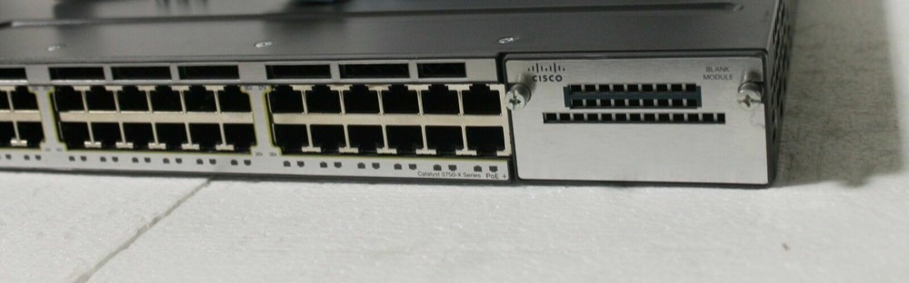 Коммутатор Cisco WS-C3750X-48P-S — фото 1