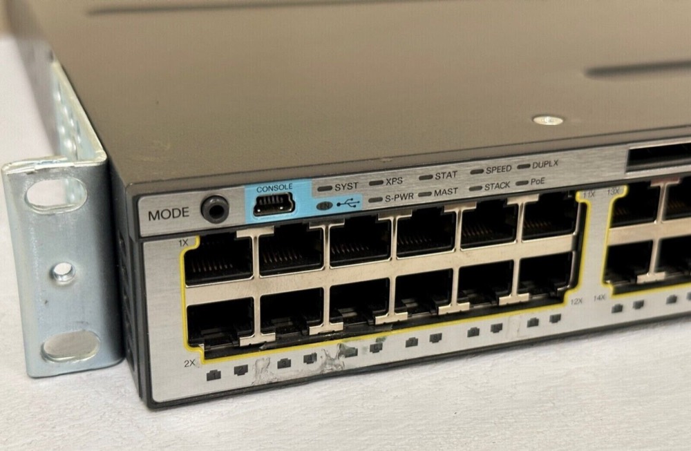 Коммутатор Cisco WS-C3750X-48PF-E — фото 3