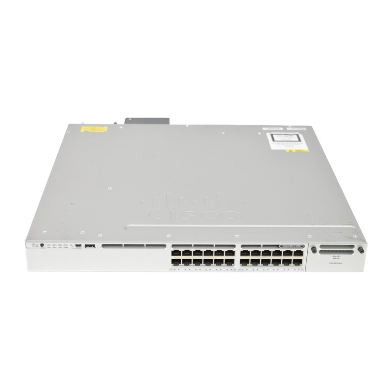 Коммутатор Cisco WS-C3850-24U-E Stackable 24 10/100/1000 Ethernet UPOE Ports Switch — фото 1