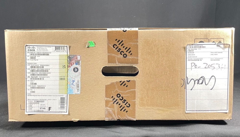 Коммутатор Cisco WS-C3850-32XS-S — фото 2