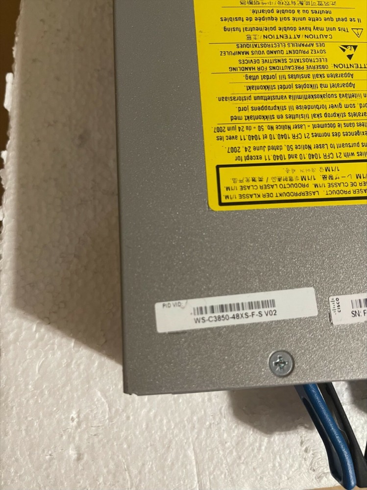 Коммутатор Cisco WS-C3850-48XS-F-S — фото 2