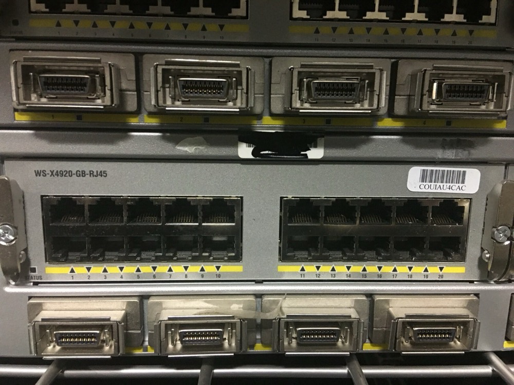 Коммутатор Cisco WS-C4900M — фото 3