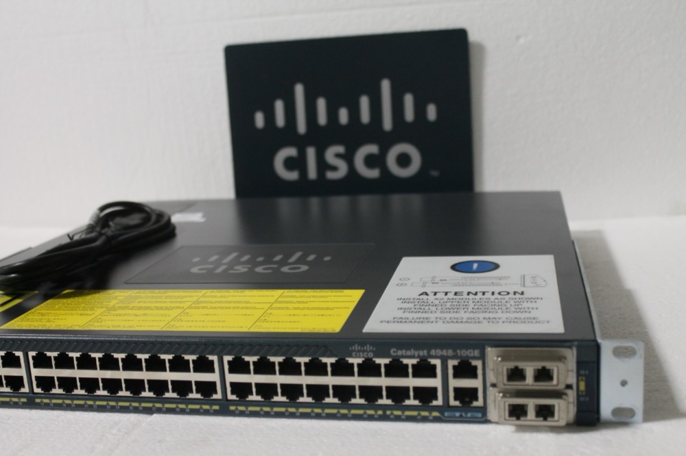 Коммутатор Cisco WS-C4948-10GE-S — фото 2