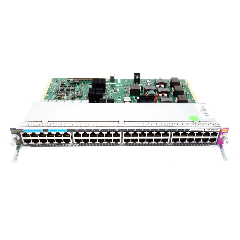 Электронный компонент Cisco WS-X4748-12X48U+E 48-Port RJ-45 UPOE 12x Multigigabit 4500E Line Card — фото 1