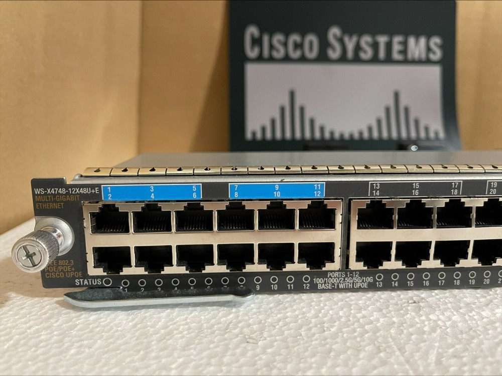 Коммутатор Cisco WS-X4748-12X48U — фото 2