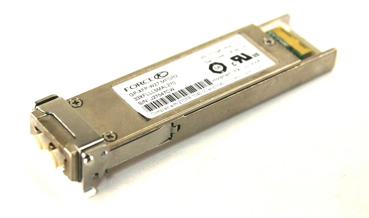 Транспондер WVD8X FTLX3811M327-FC GP-XFP-W27 DELL FORCE10 10GBASE-DWDM CHANNEL 27 — фото 1