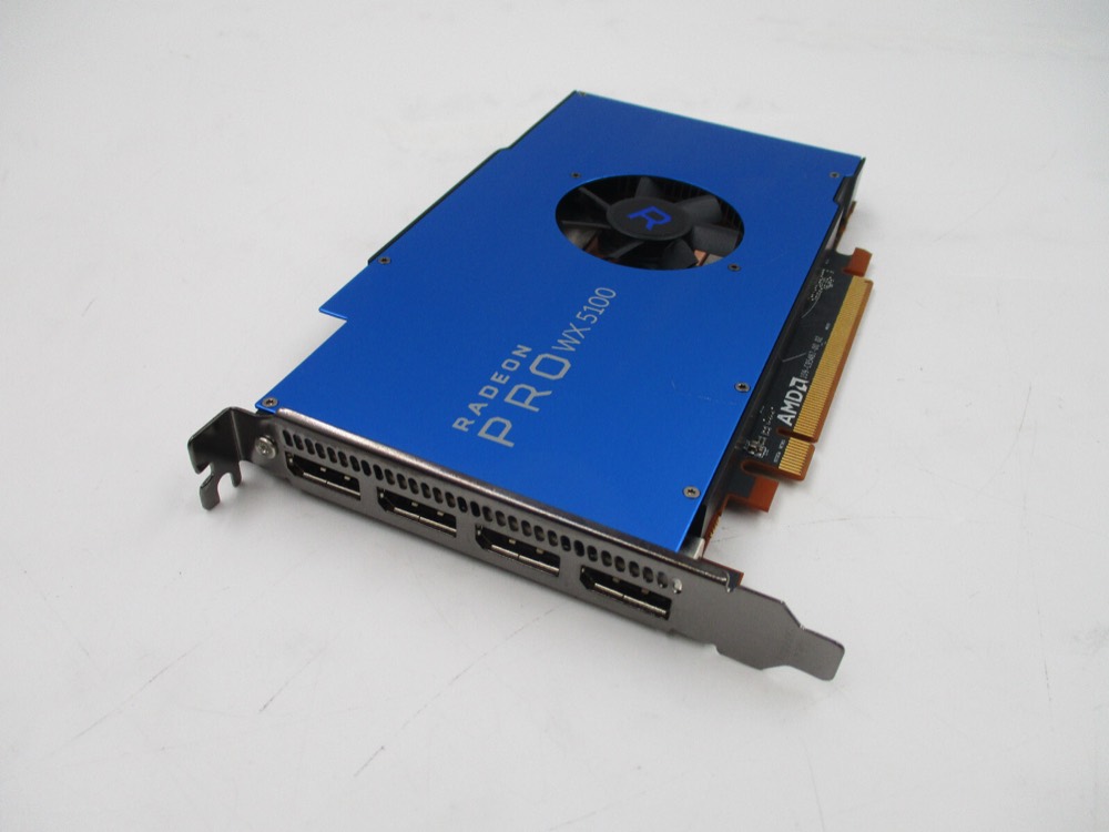 Графический ускоритель AMD Radeon PRO WX5100 8GB GDDR5 4x Display Ports Graphics Card Dell P/N: 03YK2Y — фото 1