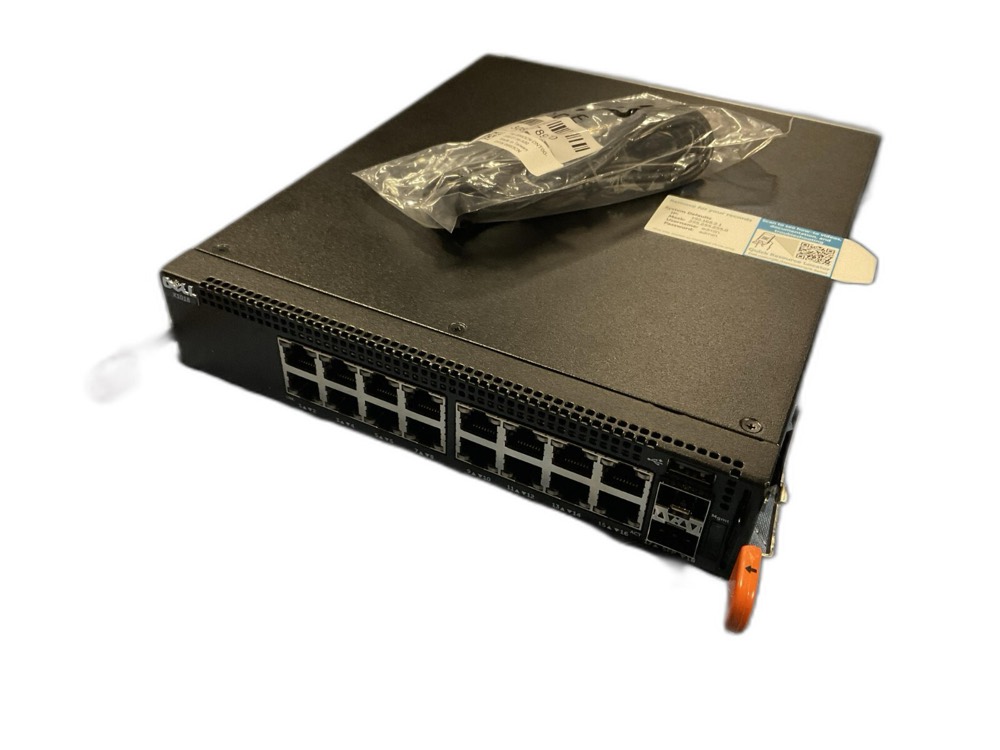 Трансивер NEW Dell EMC X1018 16x1GbE RJ45 2x1GbE SFP TXG9G — фото 1