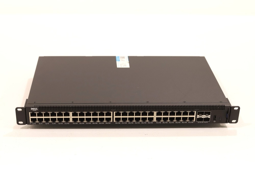 Коммутатор Dell X1052 48 портов Gigabit + 4x10GbE SFP+, управляемый — фото 1