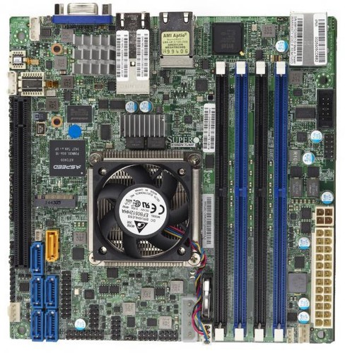 Материнская плата Supermicro X10SDV-12C+-TLN4F Motherboard — фото 1