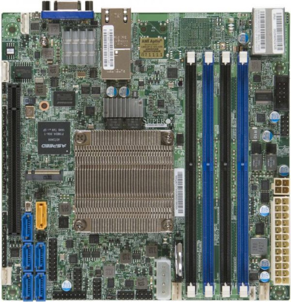 Материнская плата Supermicro X10SDV-2C-TLN2F Motherboard — фото 1