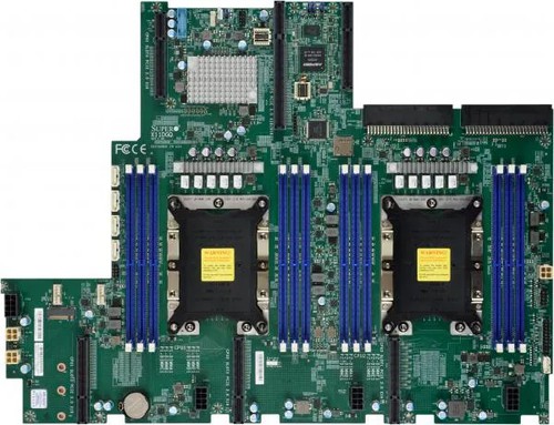 Материнская плата SuperMicro X11DGQ Motherboard - Dual Processor Skylake, supports 4 GPUs/Coproce — фото 1