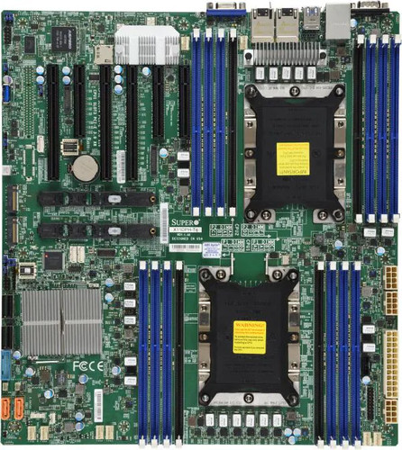 Материнская плата SuperMicro X11DPH-TQ MB - Skylake,16 DIMM DDR4,4 PCI-E 3.0x8,3 PCI-E 3.0x16 — фото 1