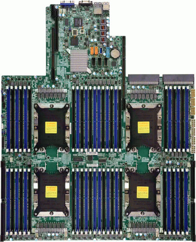 Материнская плата SuperMicro X11QPH+ Skylake 4-way Motherboard — фото 1