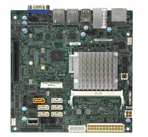 Материнская плата SuperMicro X11SAA Motherboard - Embedded Apollo Lake-I mITX — фото 1