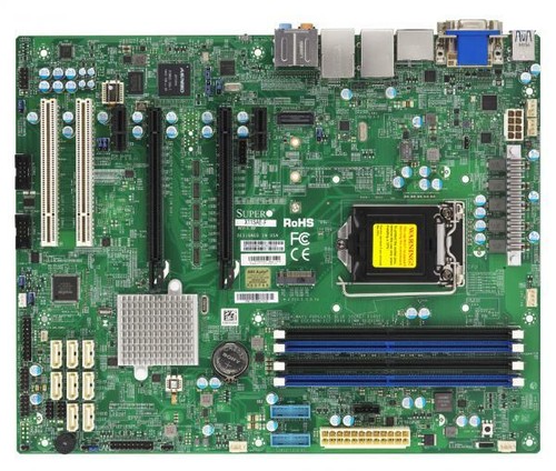 Материнская плата SuperMicro X11SAE-F Motherboard — фото 1