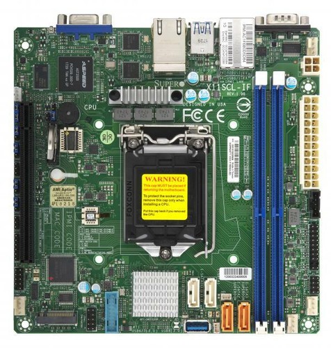 Материнская плата SuperMicro X11SCL-IF LGA1151 Motherboard — фото 1