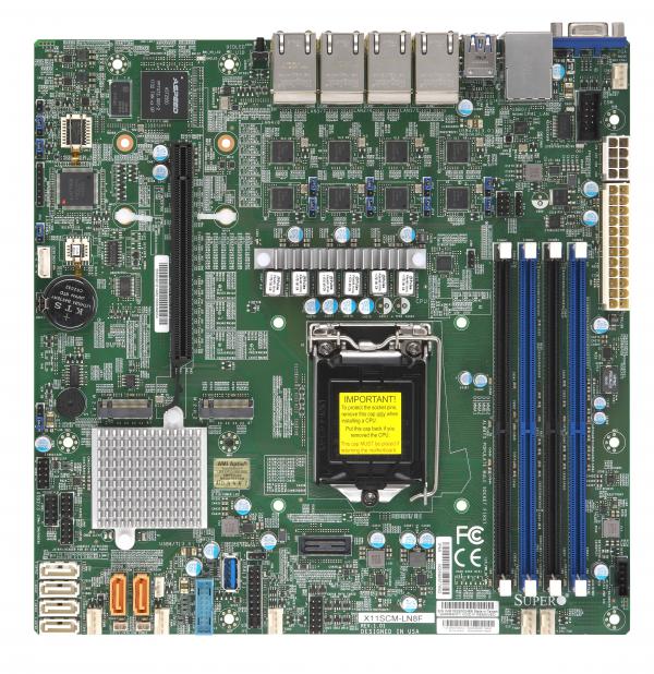 Материнская плата SuperMicro Standard I/O Shield for X11SCM-LN8F — фото 2