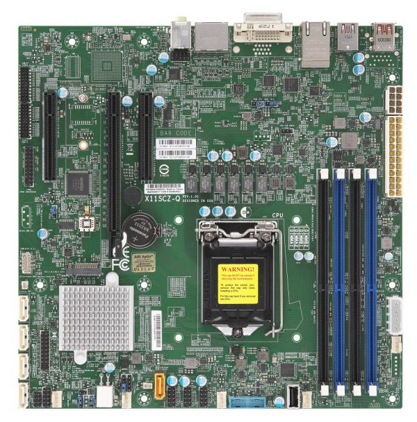 Материнская плата Supermicro X11SCZ-Q — фото 1
