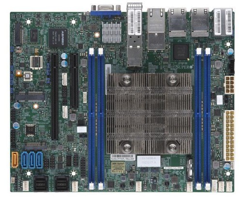 Материнская плата SuperMicro X11SDV-12C-TP8F Motherboard — фото 1