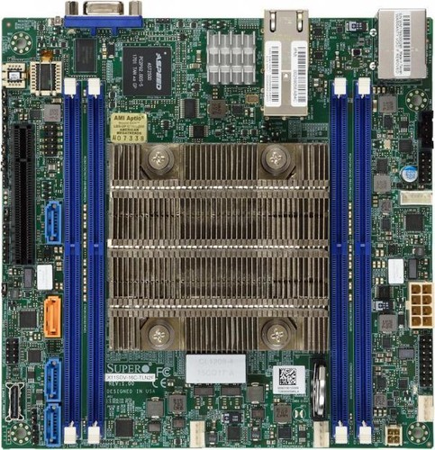 Материнская плата SuperMicro X11SDV-16C-TLN2F Motherboard — фото 1