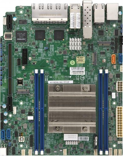 Материнская плата SuperMicro X11SDW-14C-TP13F Motherboard — фото 1