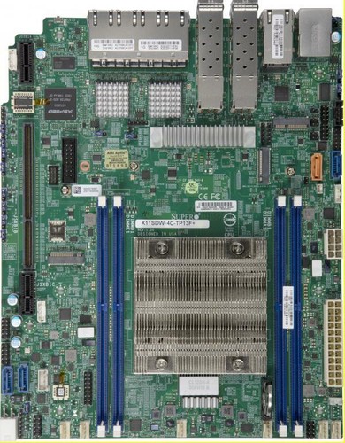 Материнская плата SuperMicro X11SDW-4C-TP13F+ Motherboard — фото 1