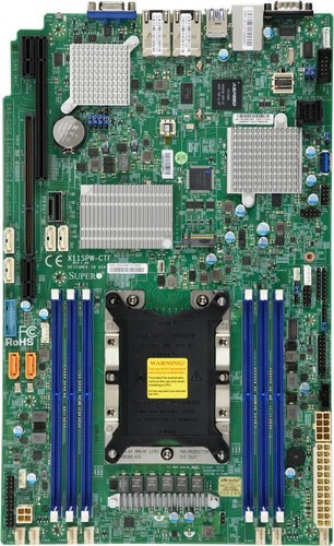 Материнская плата Supermicro X11SPW-CTF MOTHERBOARD — фото 1