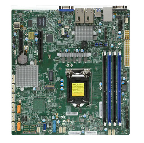 Материнская плата *NEW* SuperMicro X11SSH-TF Motherboard *FULL MFR WARRANTY* — фото 1