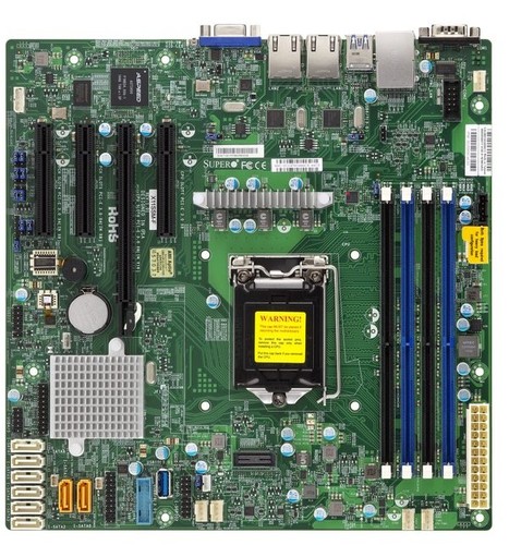 Материнская плата SuperMicro X11SSM-F Motherboard *FULL MANUFACTURER WARRANTY* — фото 1