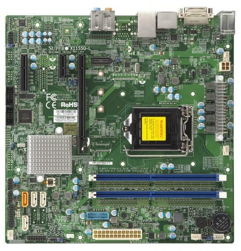 Материнская плата SuperMicro X11SSQ-L Motherboard *FULL MFR WARRANTY* — фото 1