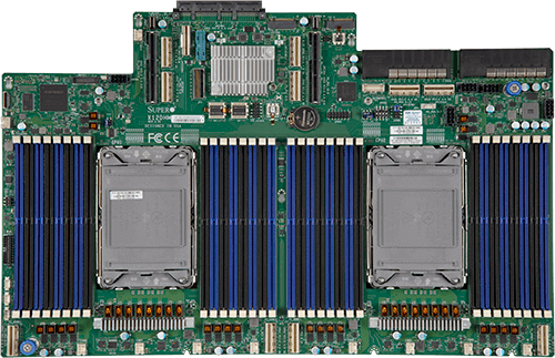 Материнская плата Supermicro X12DHM-6 — фото 1
