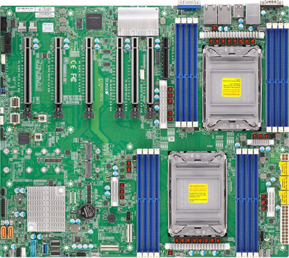 Материнская плата SuperMicro X12DPG-QBT6 Motherboard — фото 1