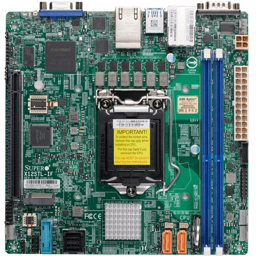 Материнская плата Supermicro X12STL-IF — фото 1