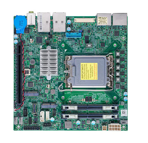 Материнская плата SuperMicro X13SAV-LVDS Motherboard - Mini ITX, Alder Lake PCH Q670E, LGA1700 — фото 1