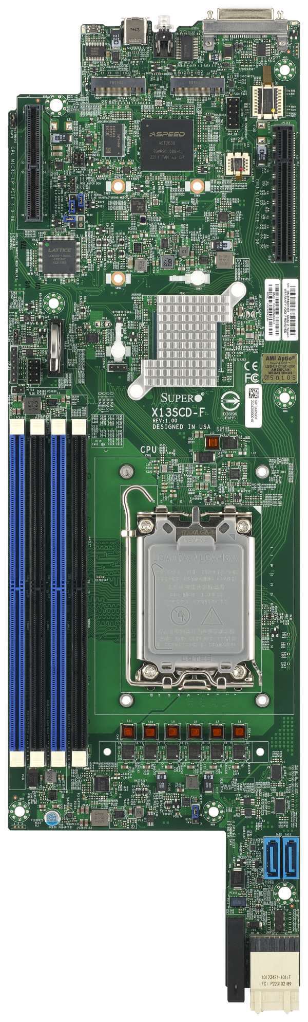 Материнская плата Supermicro X13SCD-F — фото 1