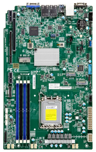 Материнская плата SuperMicro X13SCW-F Motherboard - WIO,Catlow,UP,RPL-E Xeon E,LGA1700, C266 — фото 1
