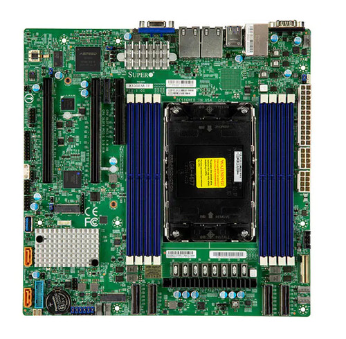 Материнская плата SuperMicro X13SEM-TF Motherboard - Intel Xeon SPR-SP CPU up to 56 cores 350W TDP — фото 1