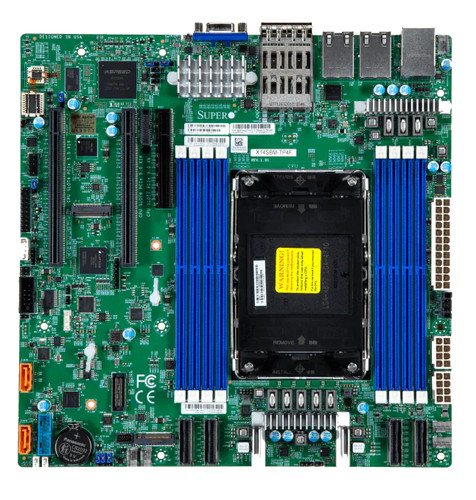 Материнская плата SuperMicro X14SBM-TP4F Motherboard - Birch Stream, UP, GNR/SRF-SP, LGA4710 — фото 1