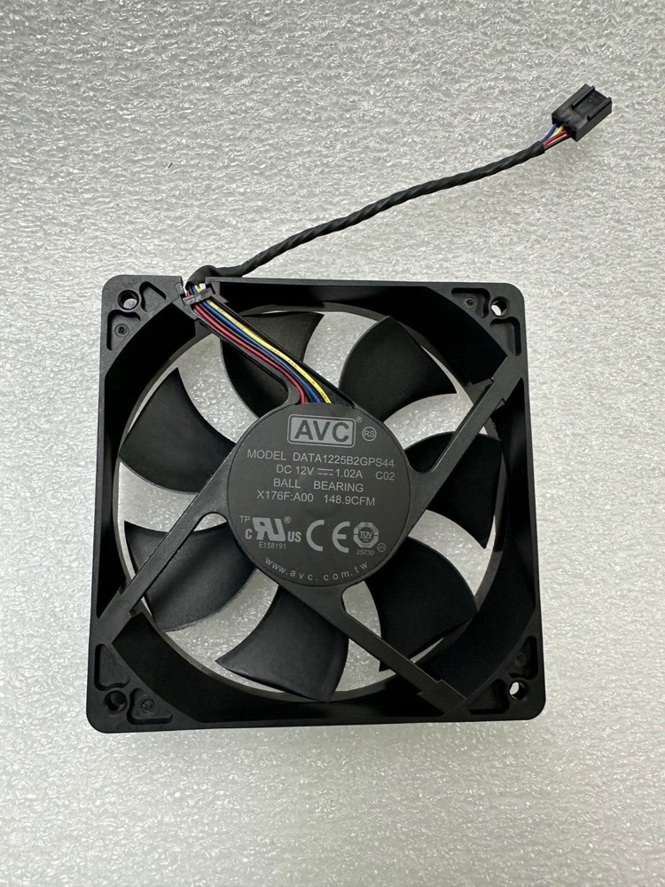 Вентилятор X176F AVC DATA1225B2GPS44 12V 1.02A 12CM 12025 4-wire inverter equipment fan — фото 1