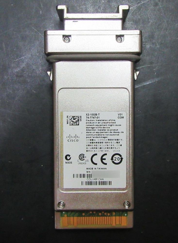 Трансивер Cisco X2-10GB-T — фото 1
