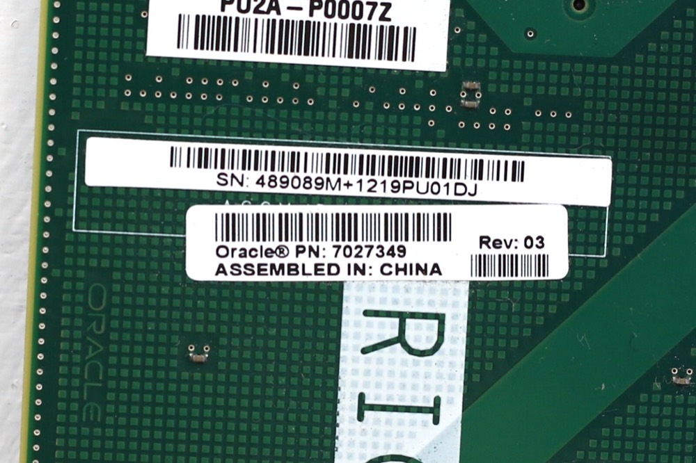 Плата Sun Oracle X3-2L / X4-2L Rear I/O Board Oracle P/N: 7027349 Tested Working — фото 3