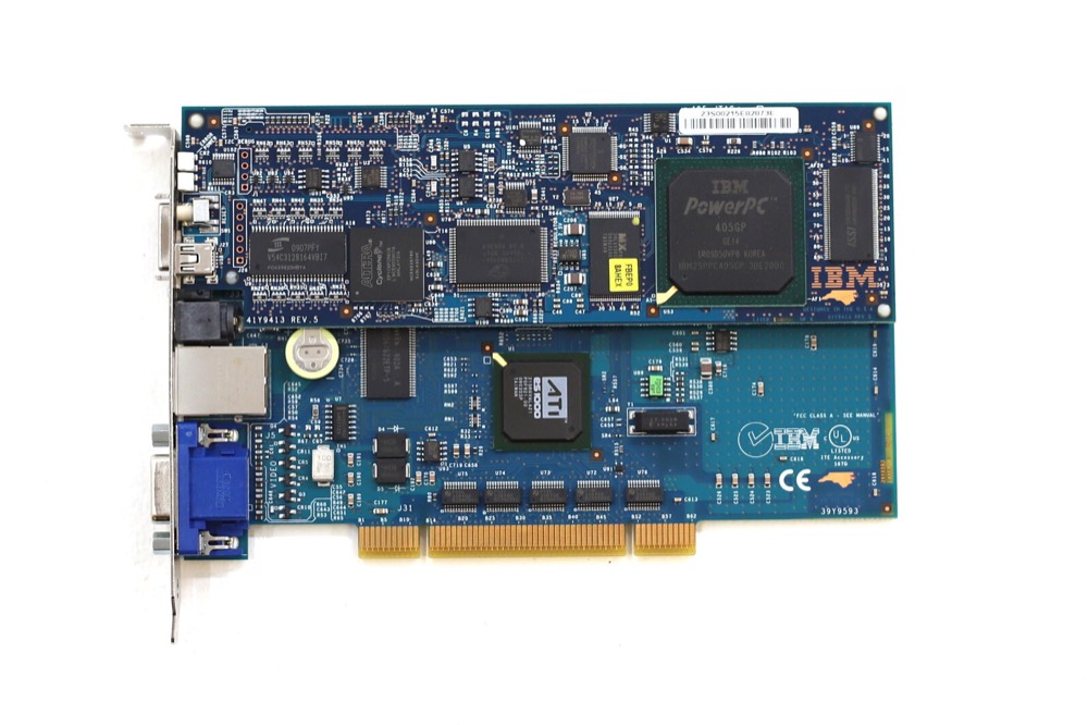 Супервизор IBM X3850 M2 PCIe Remote Supervisor Adapter FRU P/N: 44T1413 Tested Working — фото 2