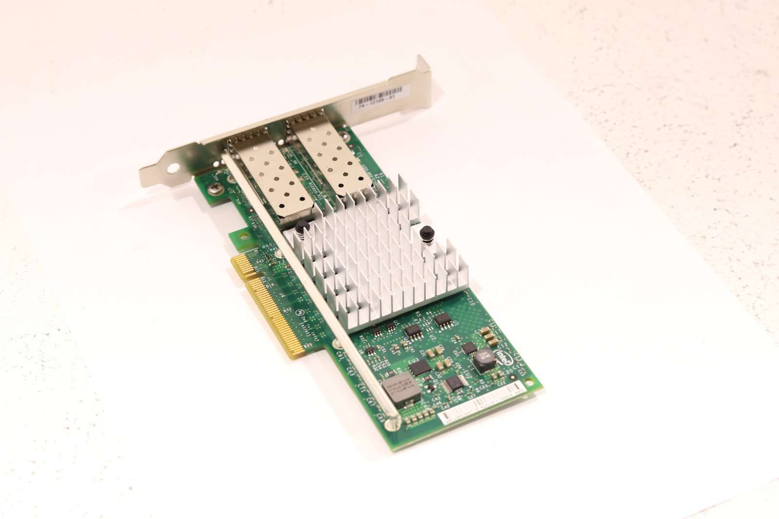 Трансивер Intel X520-SR2 2-Port 10GbE SFP+ PCIe x8 Network Adapter P/N: E10G42BFSRG1P5 — фото 1
