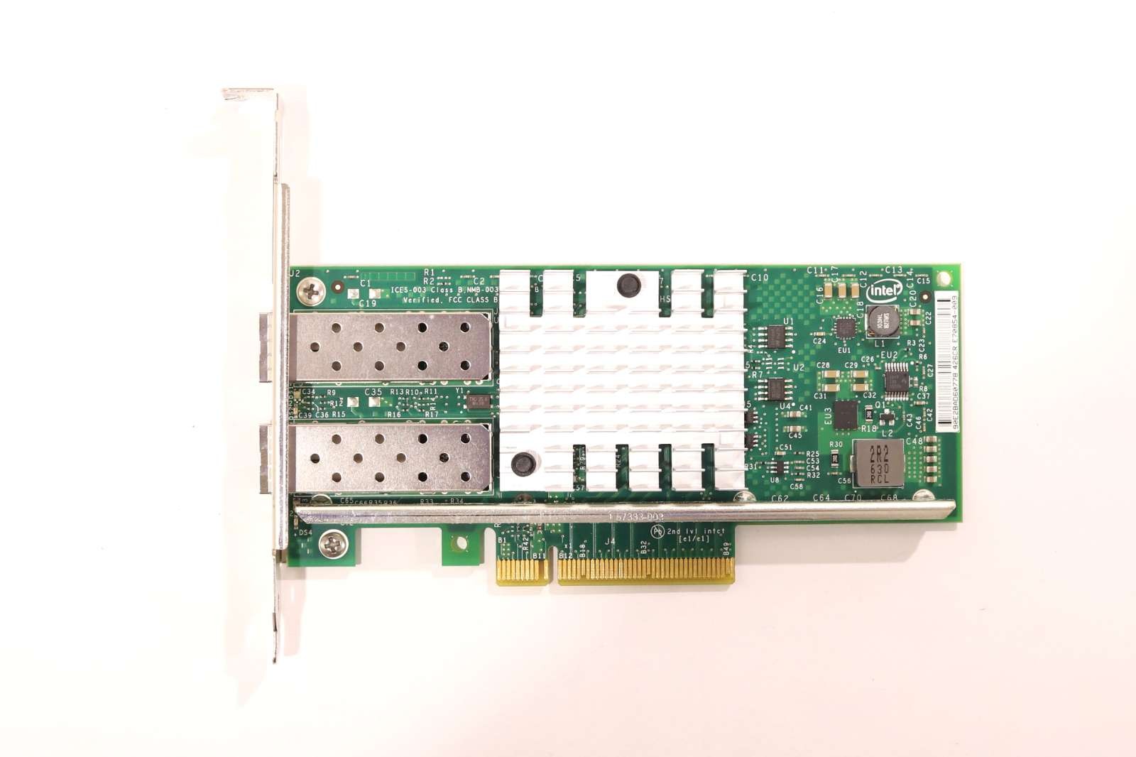 Трансивер Intel X520-SR2 2-Port 10GbE SFP+ PCIe x8 Network Adapter P/N: E10G42BFSRG1P5 — фото 3