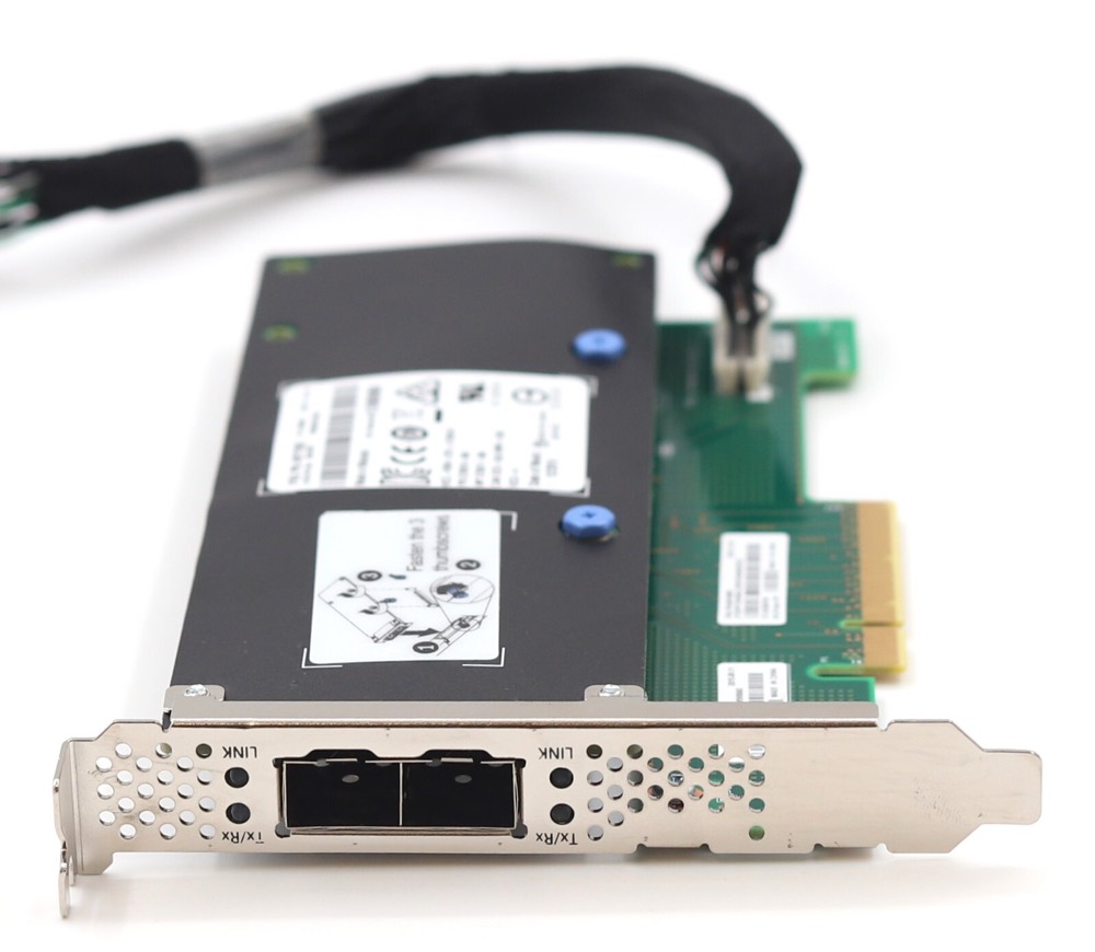 Трансивер 00FK895 IBM X520 Dual-Port 10GbE SFP+ PCIe Network Card FRU P/N: 00FK895 00AL292 Tested — фото 3