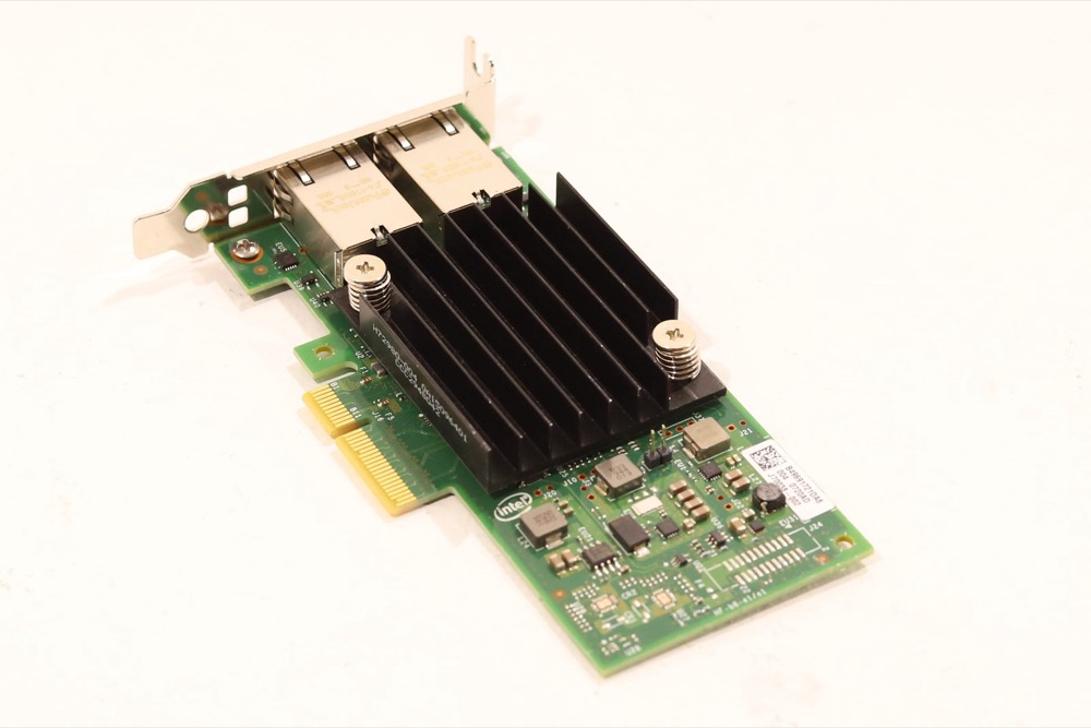 Адаптер Dell X550-T2 Dual-Port 10GbE PCIe Network Adapter Dell P/N:0C4D5P Tested Working — фото 1