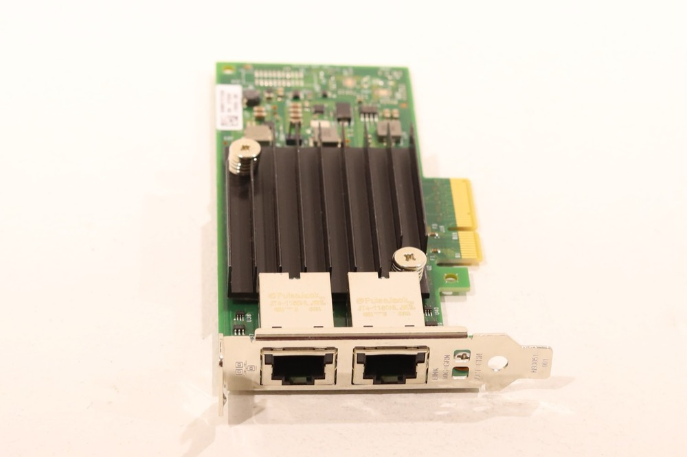Адаптер Dell X550-T2 Dual-Port 10GbE PCIe Network Adapter Dell P/N:0C4D5P Tested Working — фото 2