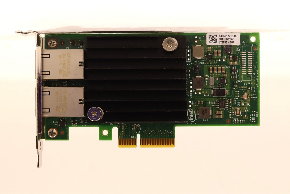 Адаптер Dell X550-T2 Dual-Port 10GbE PCIe Network Adapter Dell P/N:0C4D5P Tested Working — фото 3