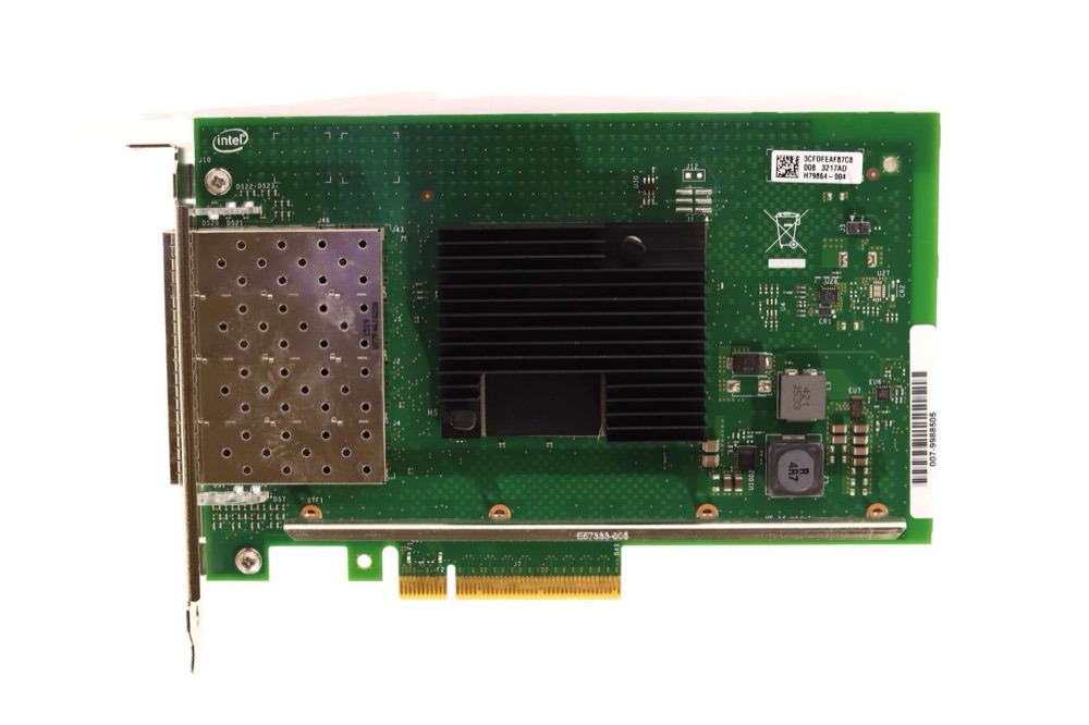 Трансивер Intel X710-DA4 Quad-Port 10GbE SFP+ PCIe x8 Network Adapter P/N: EX710DA4FHG1P5 — фото 3